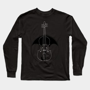 The Umbrella Academy - White Violin Long Sleeve T-Shirt